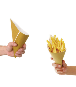 Carta fritto per sottopiatto, assorbe e trattiene l’unto in eccesso dei fritti