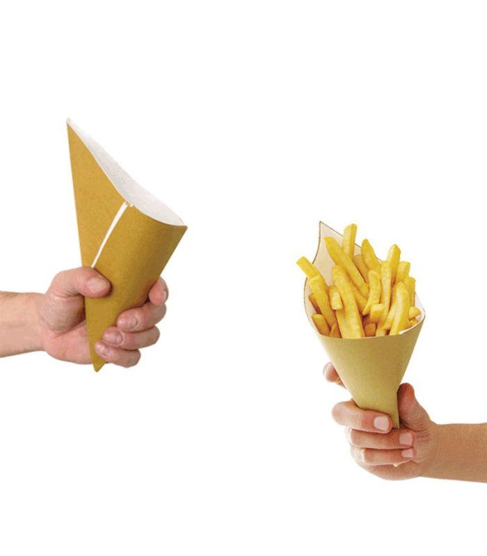 Carta fritto per sottopiatto, assorbe e trattiene l’unto in eccesso dei fritti