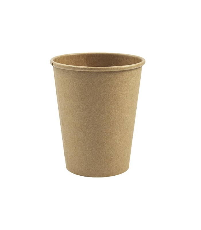 BICCHIERE IN CARTONCINO AVANA