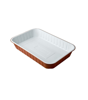 Contenitore in alluminio contital white/terr