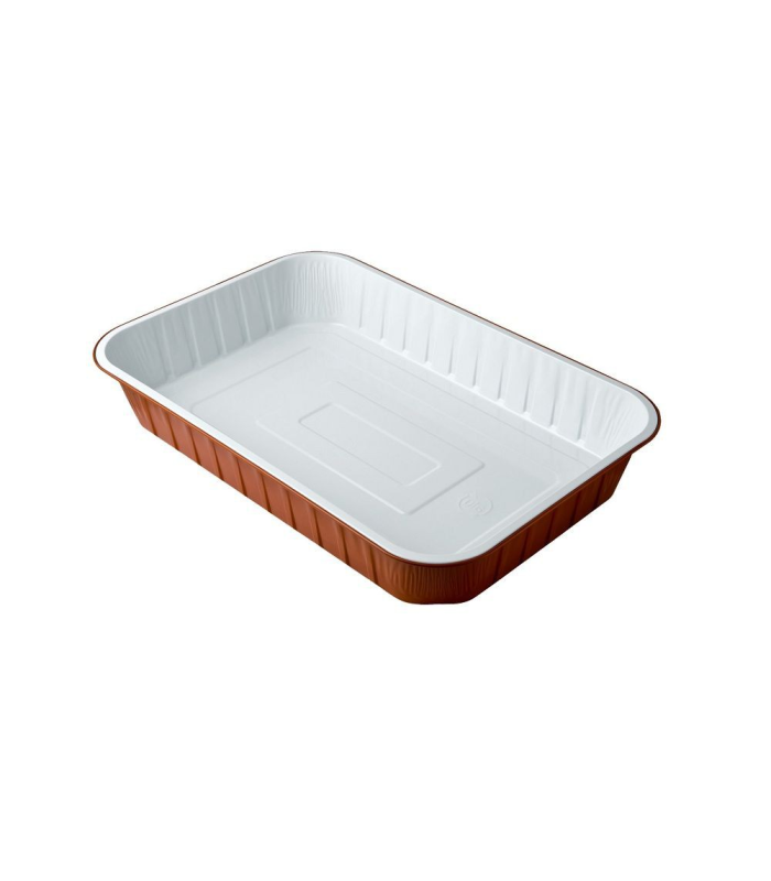 Contenitore in alluminio contital white/terr