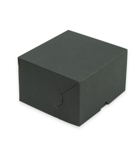 SCATOLA CUBO ORO NERO