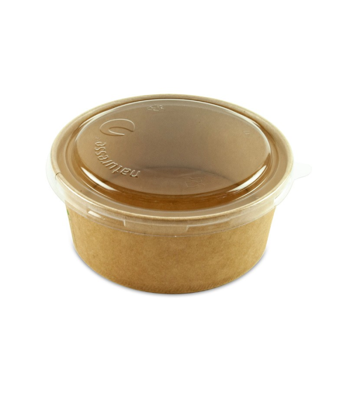 COPPA INSALATIERA BIO CON COPERCHIO IN PLA 750 ML