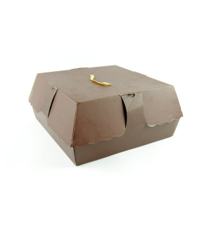 PORTA TORTE MARRONE