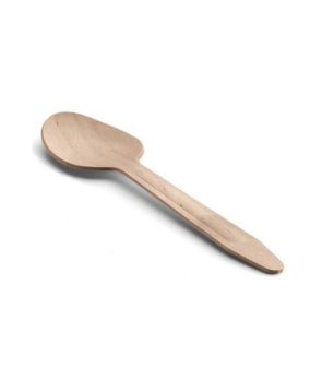 Confezione Da 50 Cucchiai Di Legno Da 11 Cm: Mini Cucchiai Ecologici E - Foto 6