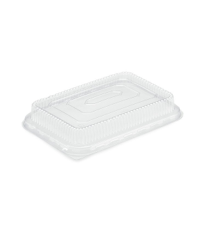 copy of COPERCHIO IN PLASTICA PER VASSOIO ALLUMINIO SMOOTHWALL NERO E ARGENTO