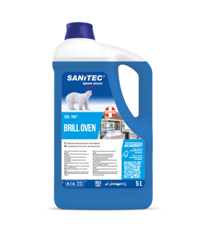 Super-concentrated rinse additive for ovens with integrated car wash BRILL FORNO