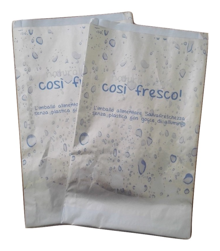 Sacchetti super metal salvafreschezza "così fresco"