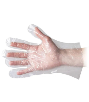 copy of Polythene trasparent hygienic Gloves