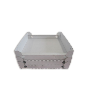Scatola cubo per pizza, 100% vegetale, in vari formati