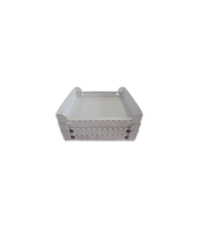 Scatola cubo per pizza, 100% vegetale, in vari formati