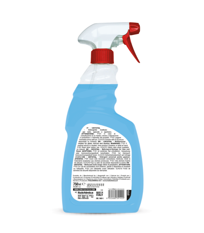 Detergente vetri e specchi