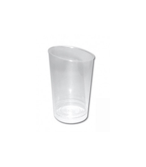 Clear small plastic glasses Goldplast