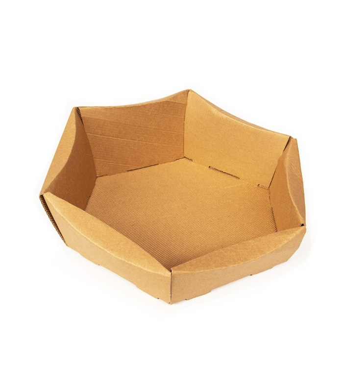 CESTA CARTA AVANA ESAGONALE
