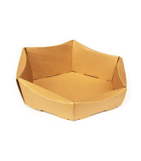 CESTA CARTA AVANA ESAGONALE