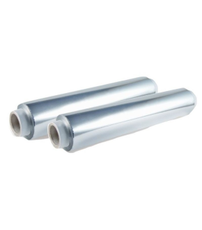 Roll of aluminum foil for food