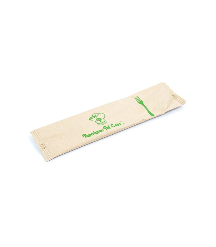 FORCHETTA IN LEGNO IN BUSTA IN CARTA