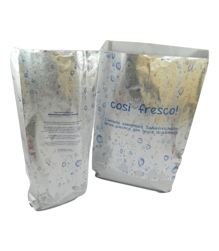 Sacchetti super metal salvafreschezza "così fresco"