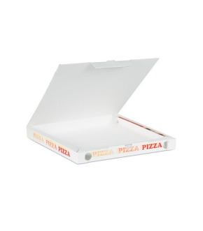 Scatole porta pizza con coperchio, 100% vegetale, in vari formati