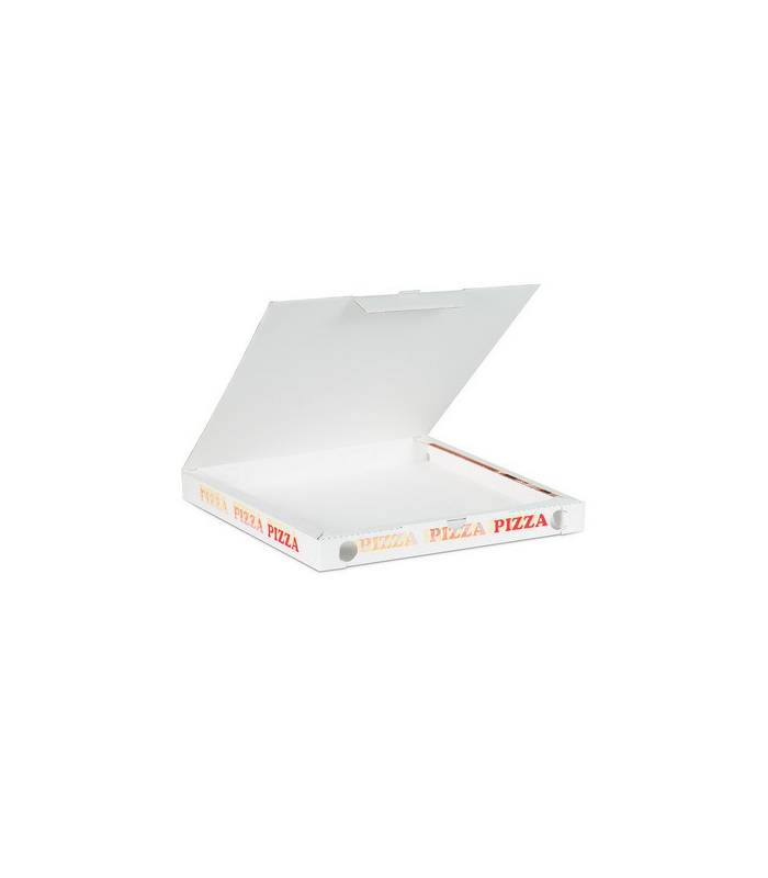 Scatole porta pizza con coperchio, 100% vegetale, in vari formati
