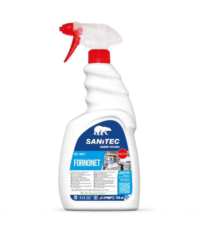 DETERGENTE SGRASSANTE PER FORNI E PIASTRE FORNONET 1960-S