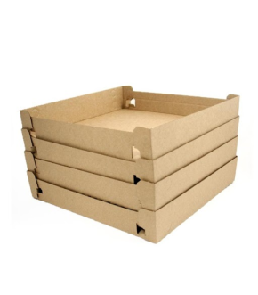 CUBO PER PIZZA IN CARTONCINO AVANA conf. da 200 pz