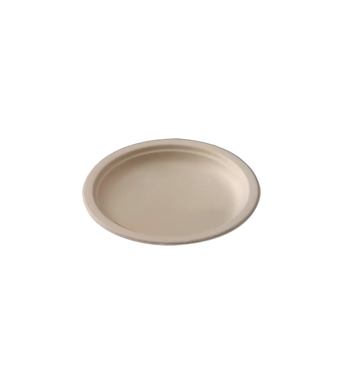 Piatto 18 cm polpa di cellulosa