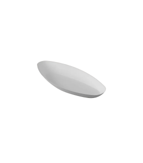 VASSOIO BIANCO 24 CM IN POLPA DI CELLULOSA - 25 PZ