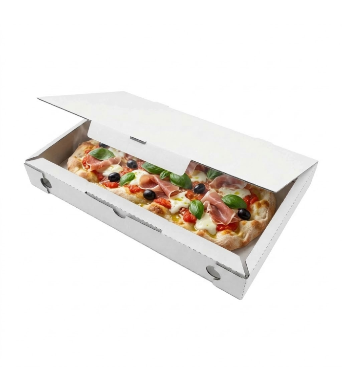 Scatola bianca per asporto pinsa