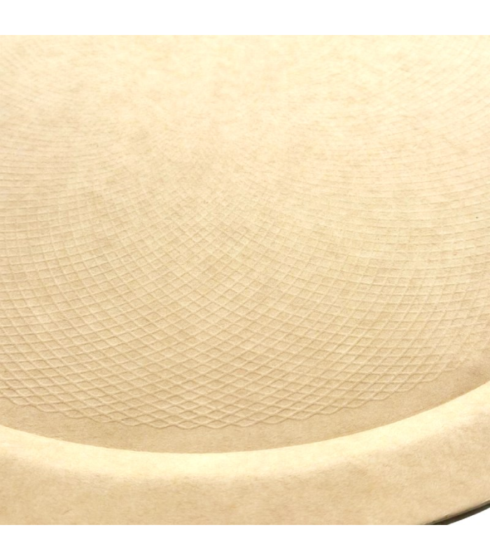 Piatto in cartoncino avana