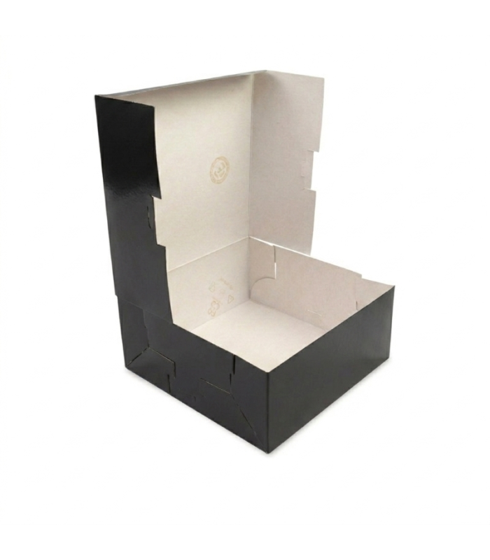 Box nera per dolci antigrasso