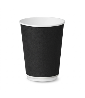 Bicchiere in cartoncino nero