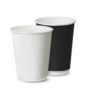 Bicchieri doppio strato bianco e nero