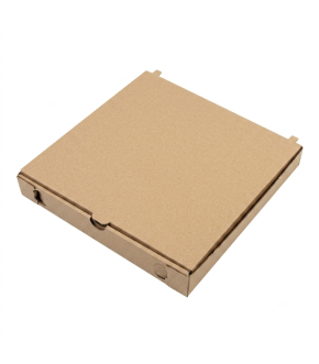 SCATOLA PORTA PIZZA 24X24 CM IN CARTONCINO AVANA - 100 PZ