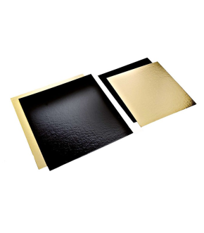 Stecche sottotorta oro/nero