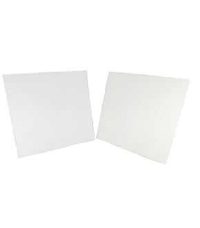 White square cake board