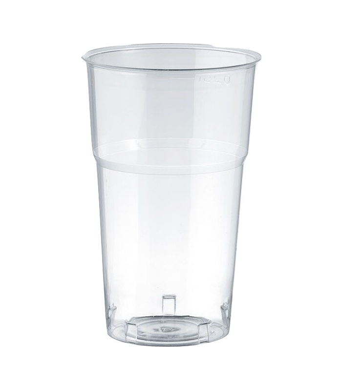 plastic pint glasses